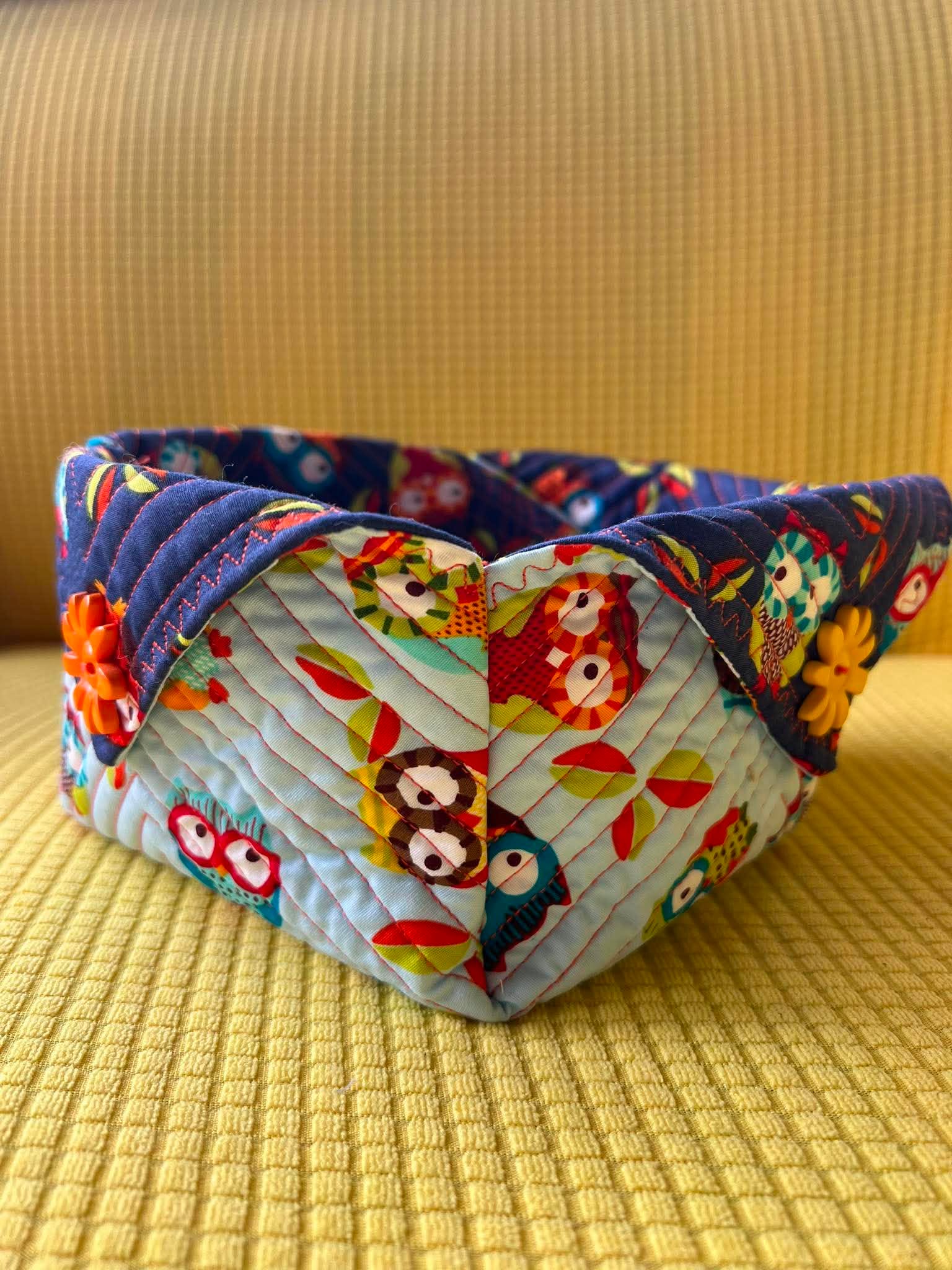 Colourful Fabric Basket — photo 3